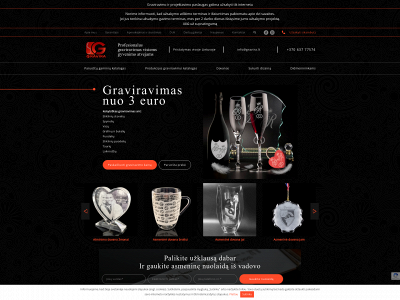gravira.lt snapshot