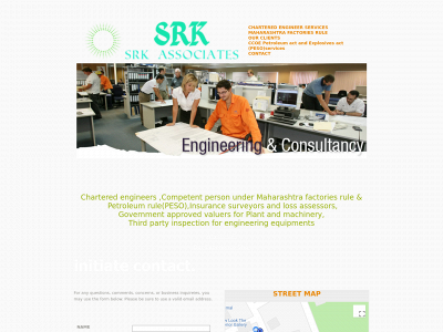 srkassociate.in snapshot