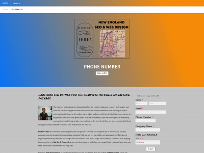 www.erileamarketing.com snapshot