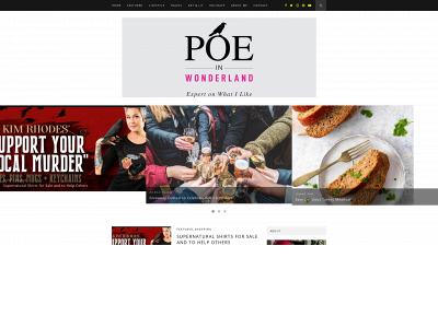 poeinwonderland.com snapshot
