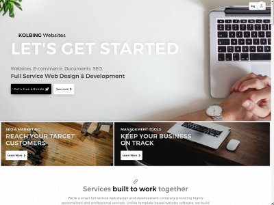 kolbing.com snapshot