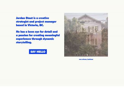 jordanstout.ca snapshot