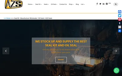 a2zseals.com snapshot