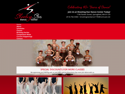 shootingstardancecenter.com snapshot
