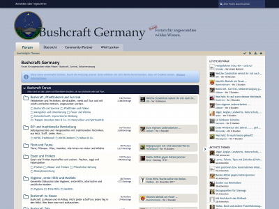 bushcraft-germany.com snapshot