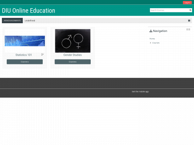 diuonlineed.com snapshot