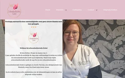 schoonheidsstudioestee.be snapshot