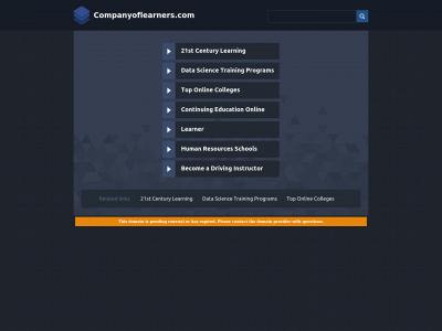 companyoflearners.com snapshot