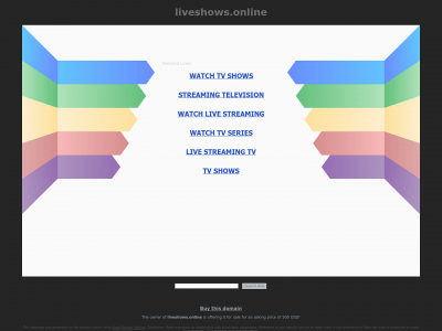 liveshows.online snapshot