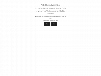 asktheadviceguy.com snapshot