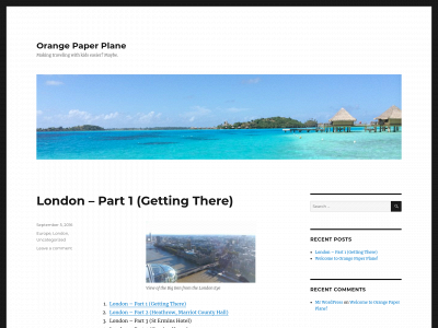 orangepaperplane.com snapshot