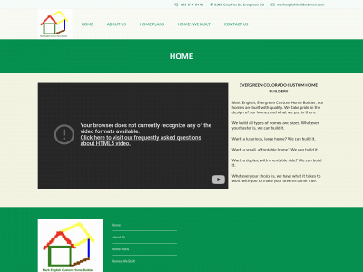 evergreencoloradonewhomebuilders.com snapshot
