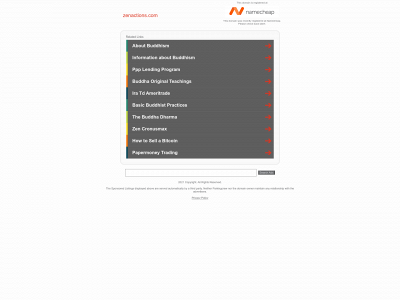zenactions.com snapshot