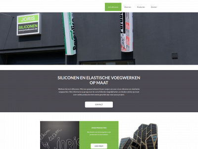 jorissiliconen.be snapshot
