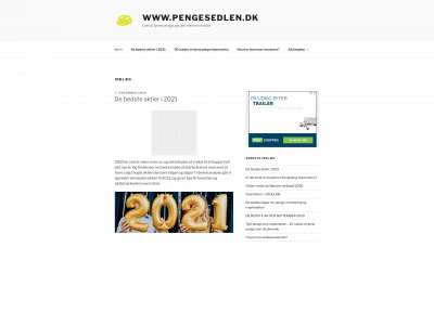 pengesedlen.dk snapshot