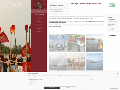 academia.lt snapshot