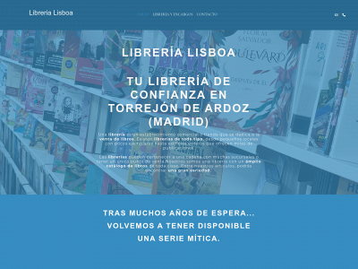 www.librerialisboa.com snapshot
