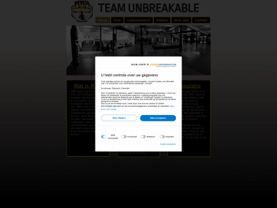 team-unbreakable.be snapshot