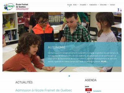 ecolefreinetdequebec.ca snapshot