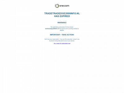 tradetradedge2000info.nl snapshot