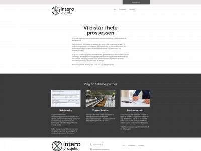 intero-prosjekt.no snapshot
