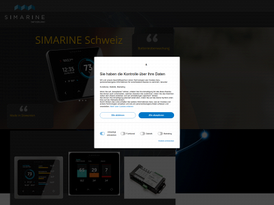 simarine.ch snapshot