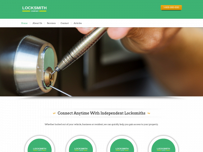 locksmithcompany.com snapshot
