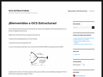 ingenierocivil.org snapshot