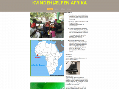 kvindehjaelpenafrika.dk snapshot