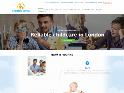 brightstarnannies.co.uk snapshot