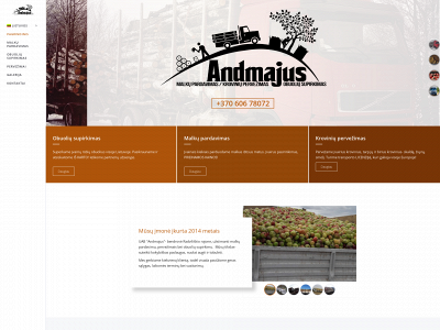andmajus.lt snapshot