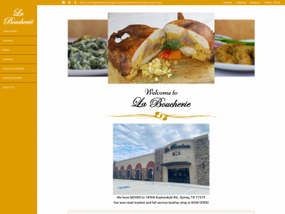 cajunmeats.com snapshot