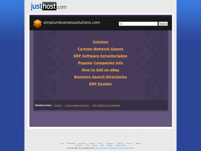 simplumbusinesssolutions.com snapshot