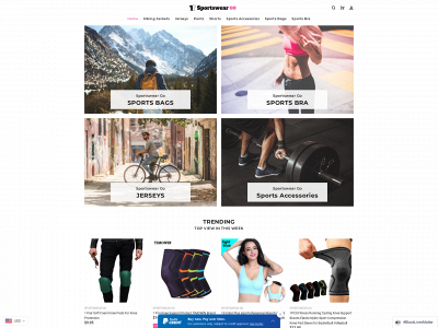 sportsweargo.com snapshot
