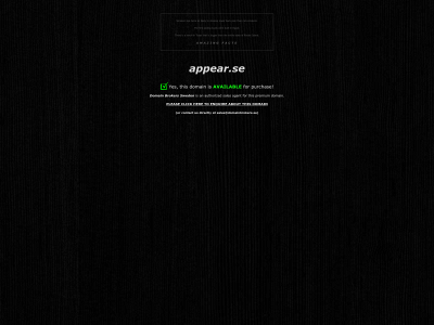 appear.se snapshot