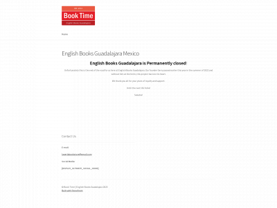 englishbooksguadalajaramexico.com snapshot