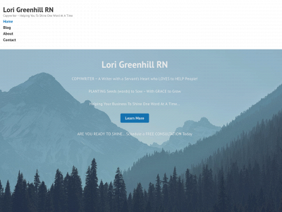 lorigreenhill.com snapshot