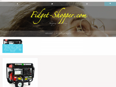 fidget-shopper.com snapshot