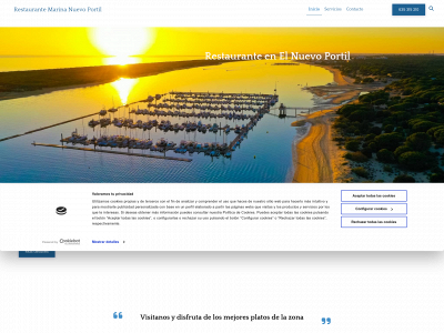 restaurantemarinanuevoportil.com snapshot