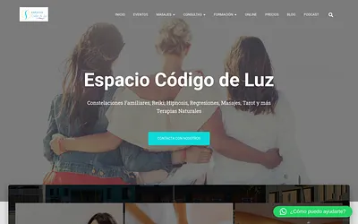 espaciocodigodeluz.es snapshot