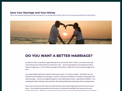 saveyourmarriageandmoney.com snapshot