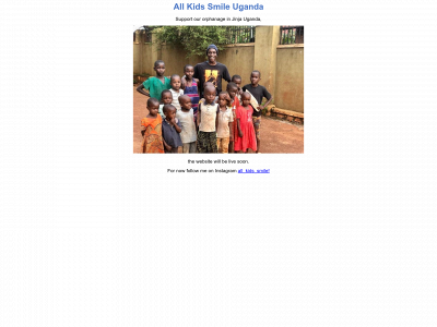 all-kids-smile-uganda.org snapshot