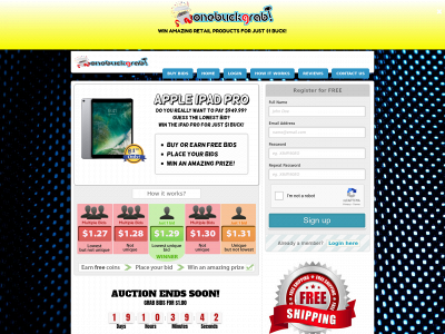 onebuckgrab.com snapshot