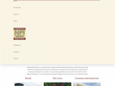 nugentpainting.com snapshot