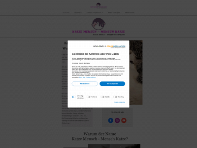 katzemensch.de snapshot