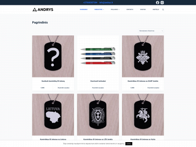 andrys.lt snapshot