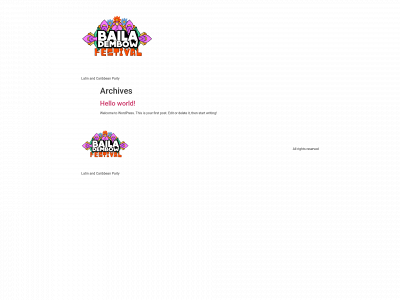 bailadembow.com snapshot