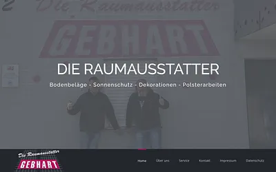 gebhart-raumausstatter.de snapshot