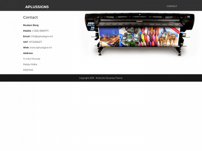 aplussigns.mt snapshot