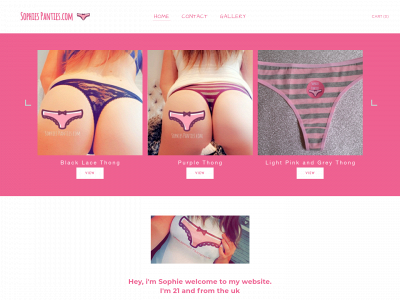www.sophiespanties.com snapshot